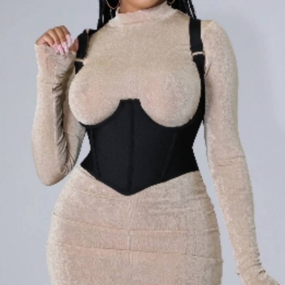 Mad For Love Buckle Corset